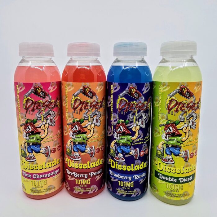 Dieselade | Nano Infused Lemonade | 101mg Total THC image 0