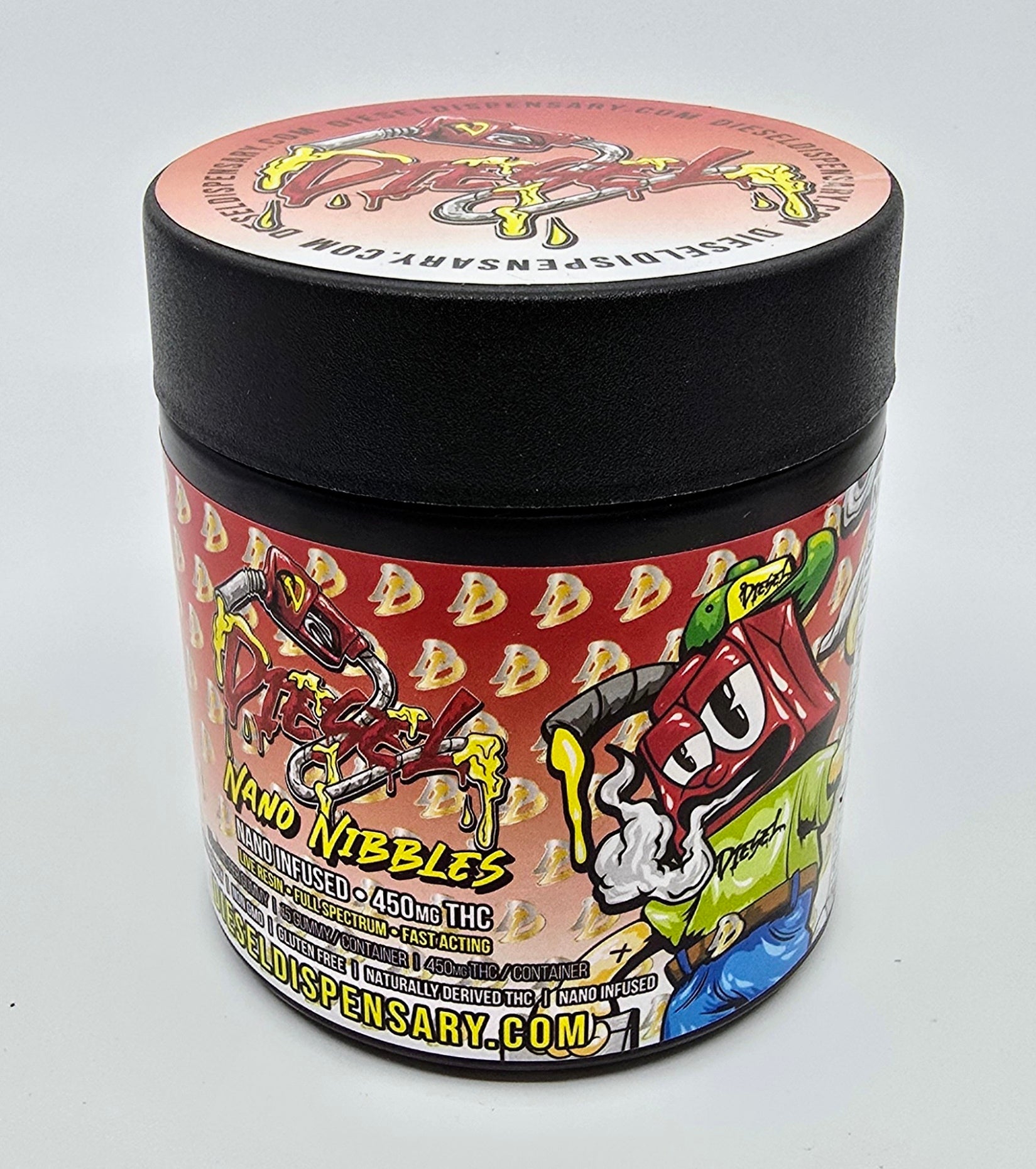 Nano Nibbles | Edibles | Live Resin x Nano Infused | 15 Gummy Jar