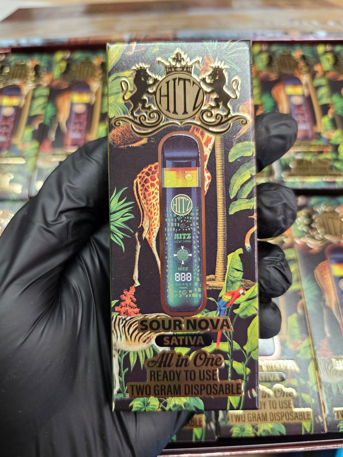 HITZ | Live Resin | 2g Disposable | All In One Vape Cart