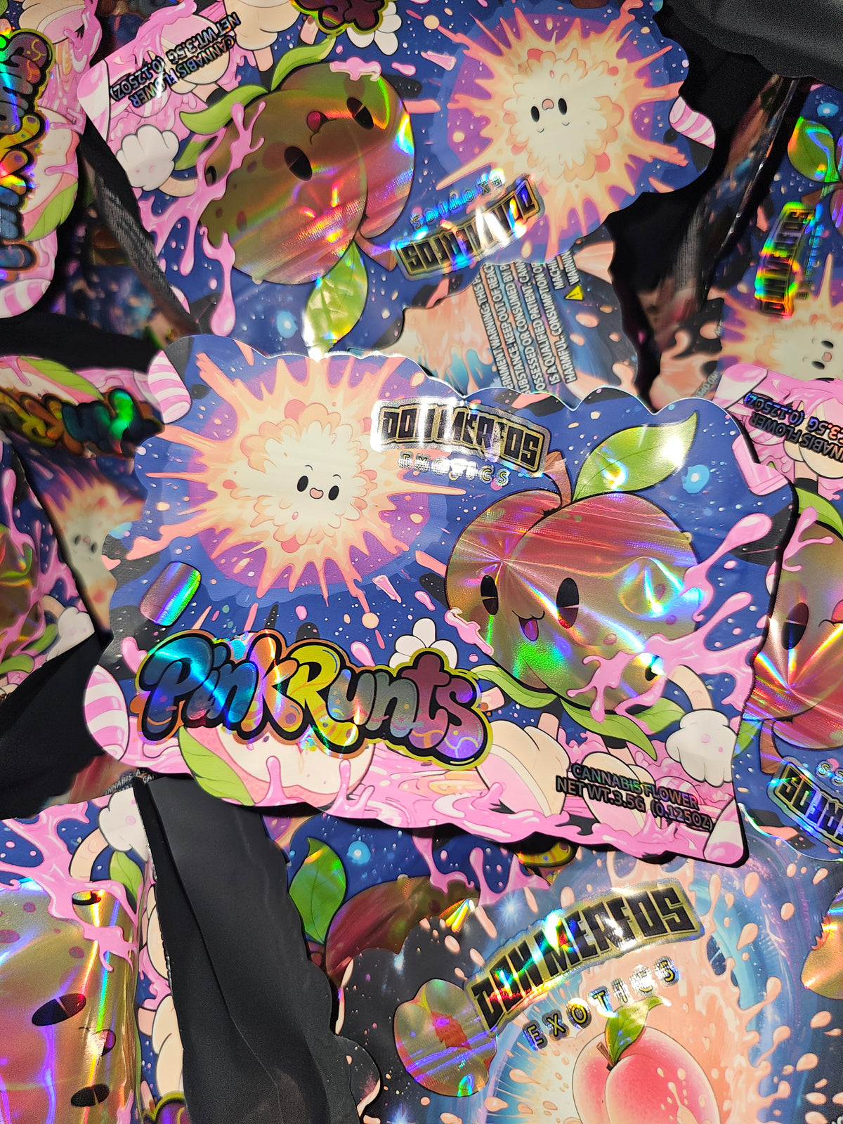 Pink Runtz | 3.5g Cali Pack | First Cut Exotics Flower
