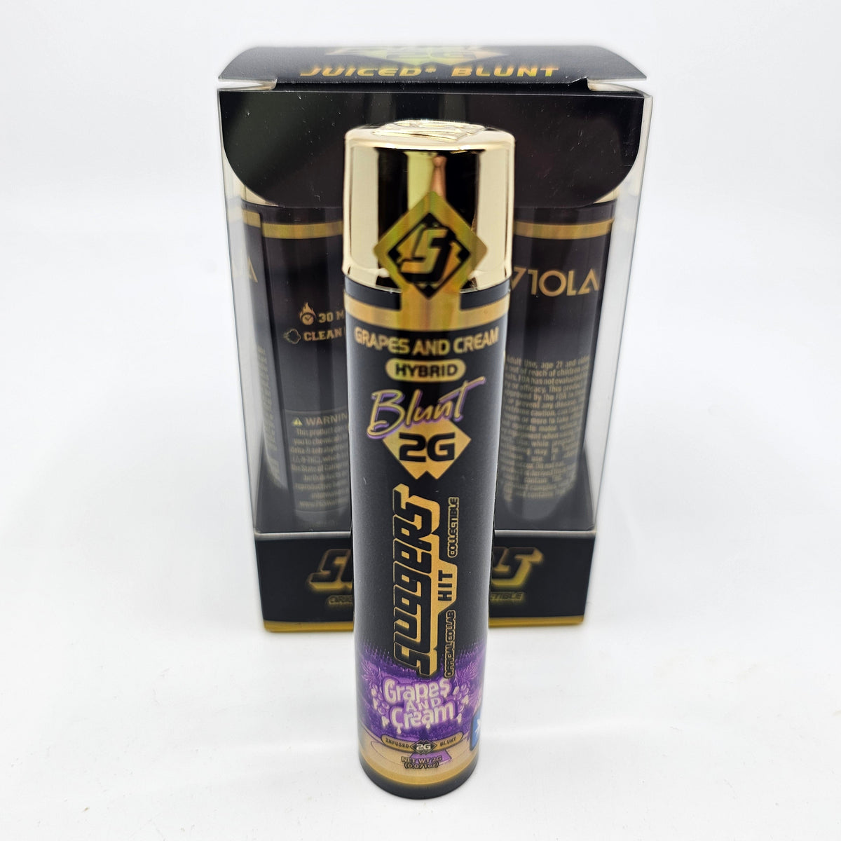 Grapes n Cream | SLUGGERS | Infused PreRoll 2g Blunt