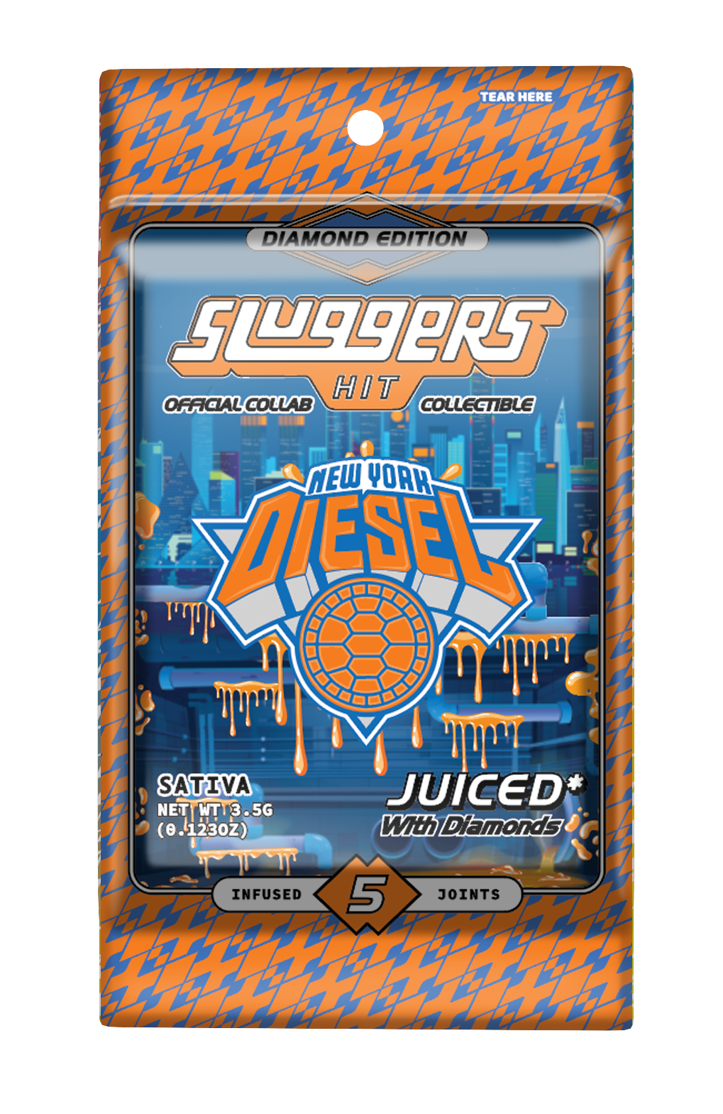 New York Diesel | SLUGGERS | Infused PreRoll Pack image 0
