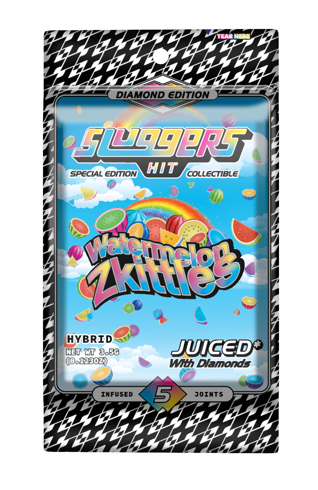 WaterMelon Skittelz | SLUGGERS | Infused PreRoll Pack image 0