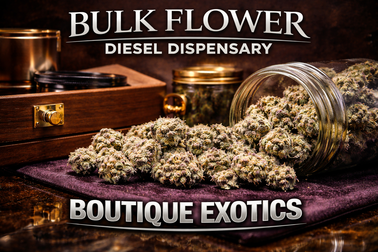 Online Diesel Dispensary | BULK THCA FLOWER | Exotic Cannabis THC