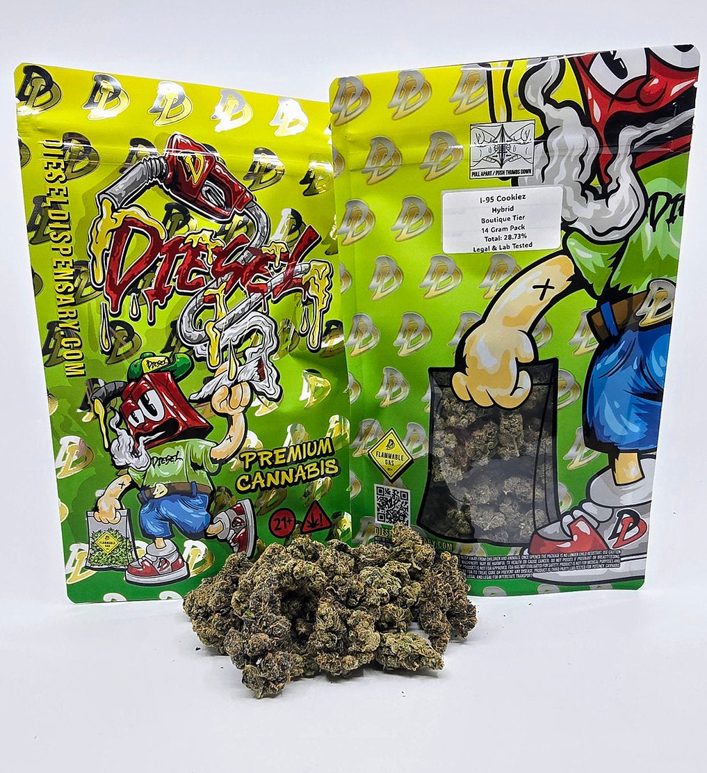 I-95 Cookiez | Boutique Tier | Flower | 14 Gram Pack