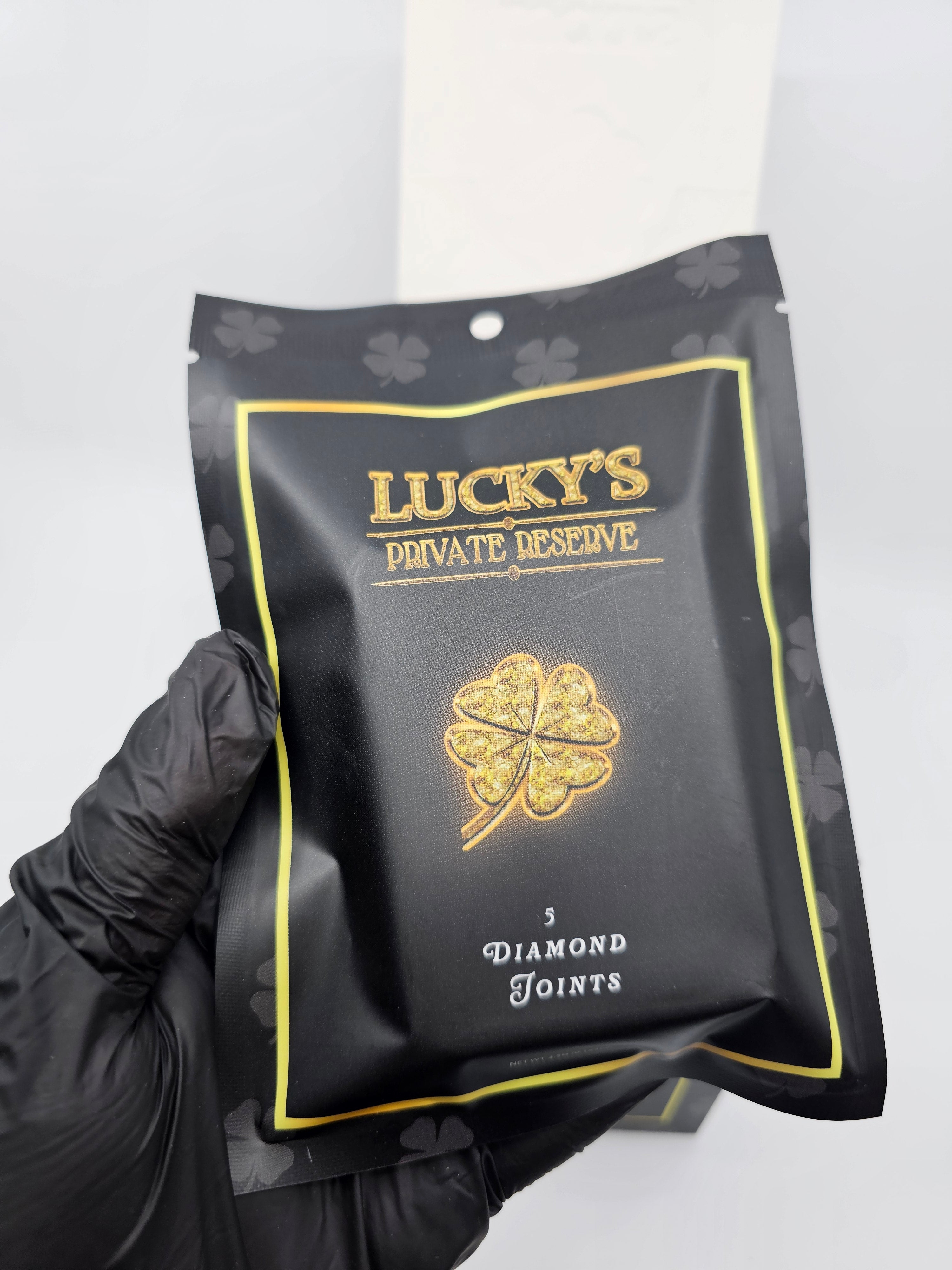 Lucky's Diamond Prerolls | Infused Preroll | 5 Prerolls Per Pack