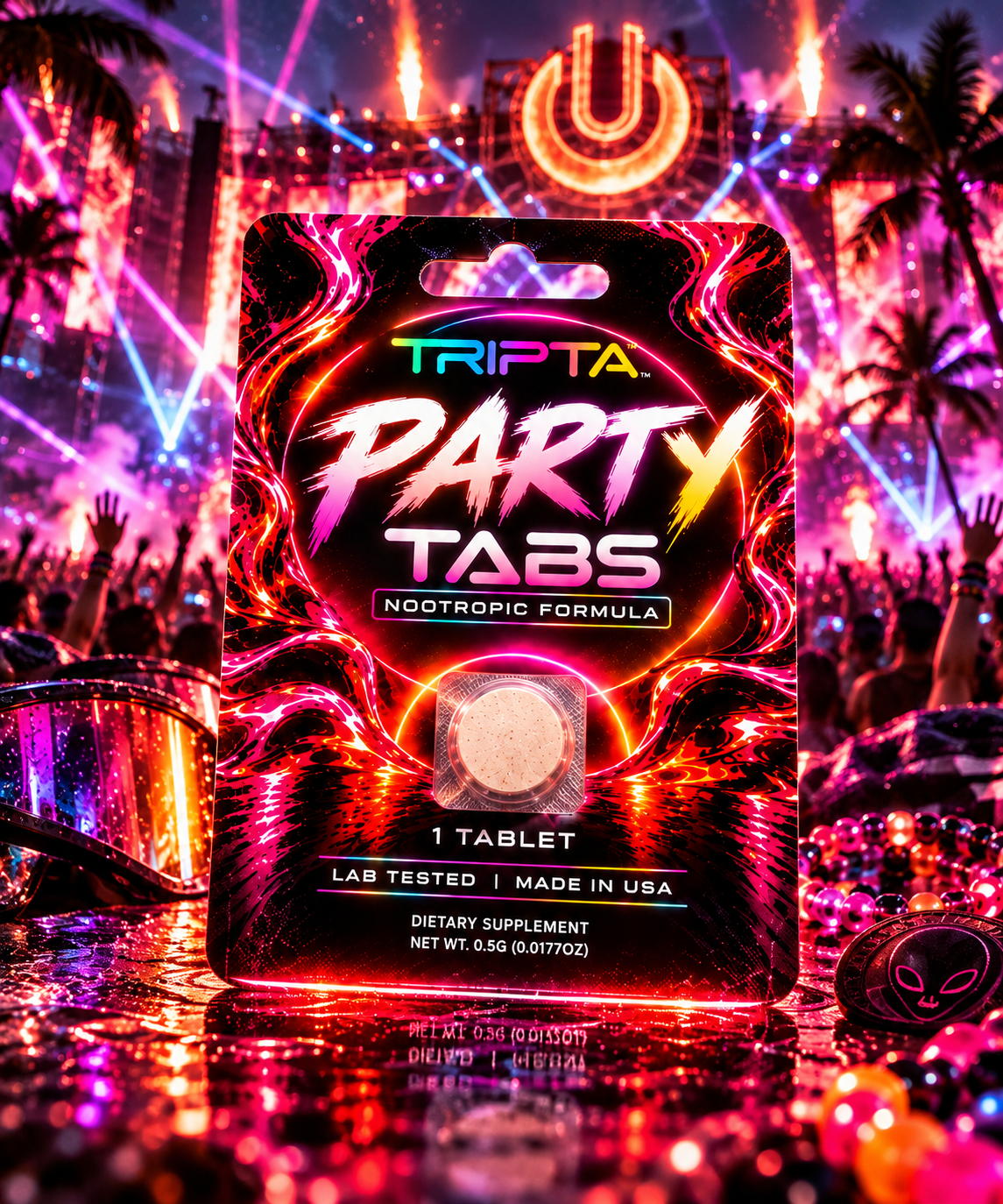 Party Tabs | Tripta | Molly Experience