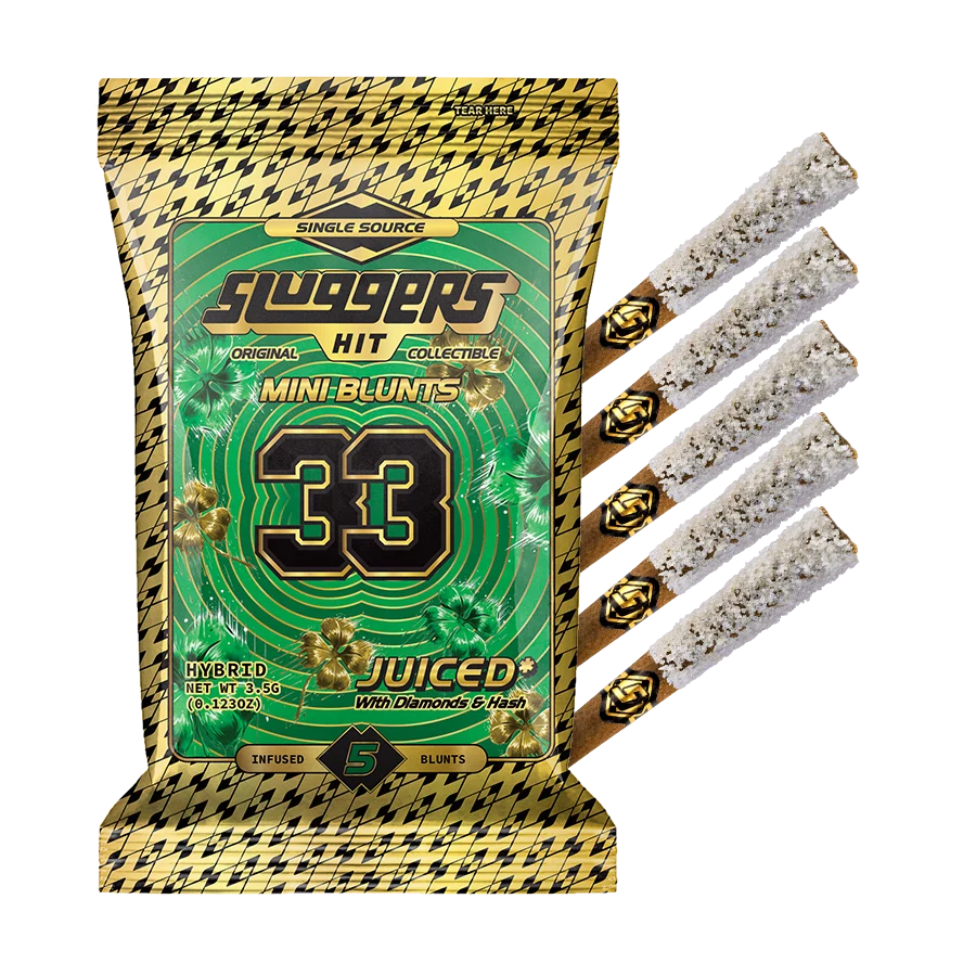33 | SLUGGERS | Infused Mini Blunts | Preroll Packs