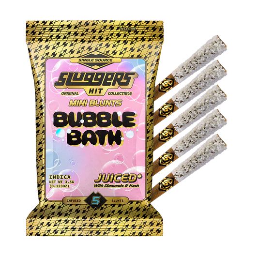 Bubble Bath | SLUGGERS | MINI BLUNTS | Infused Blunts Pack