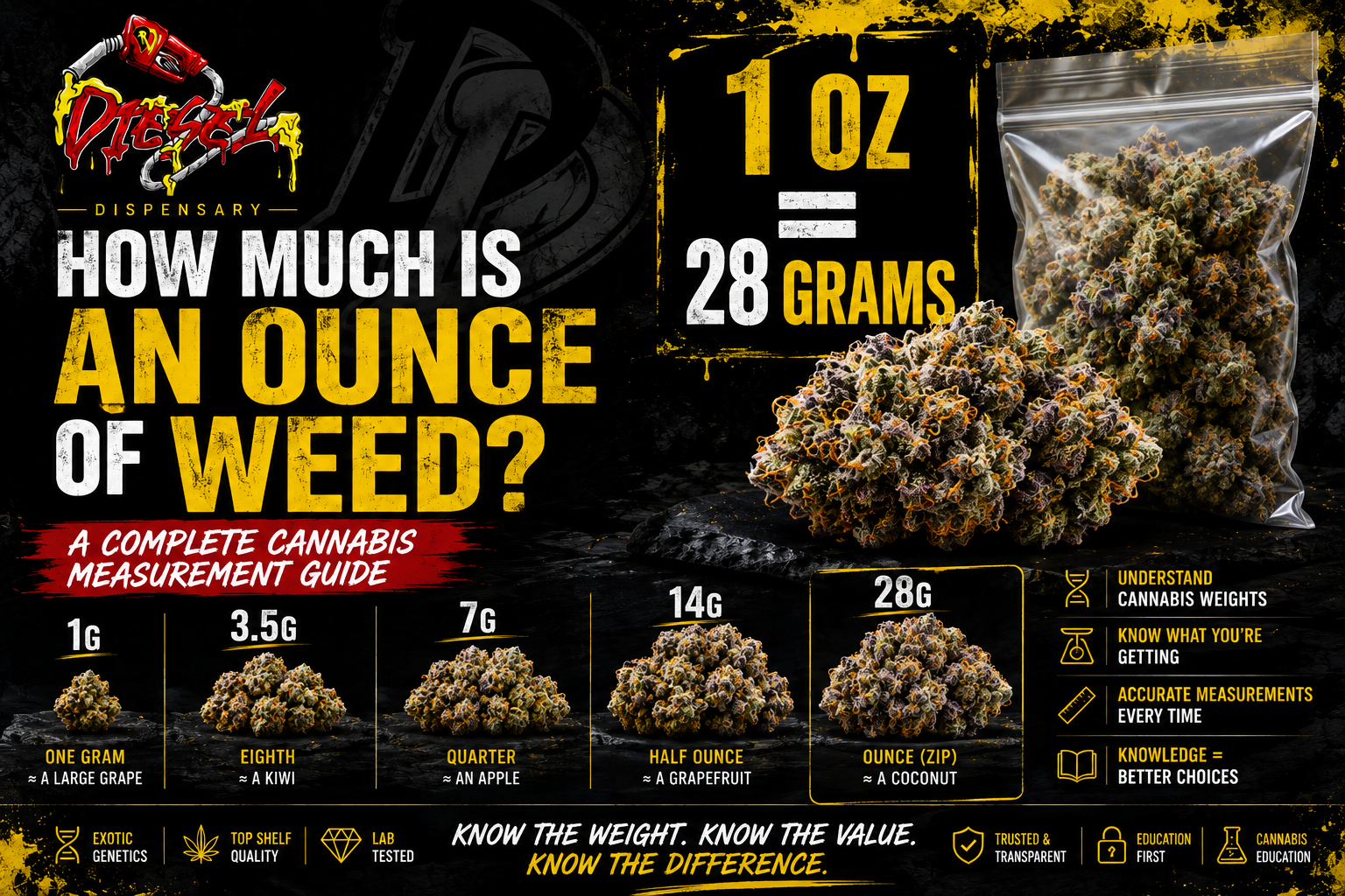 How Much Is an Ounce of Weed? A Complete Cannabis Measurement Guide