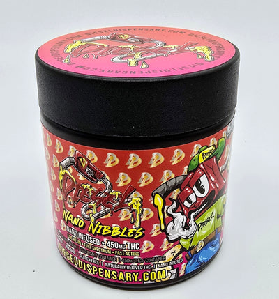 Nano Nibbles | Edibles | Live Resin x Nano Infused | 15 Gummy Jar