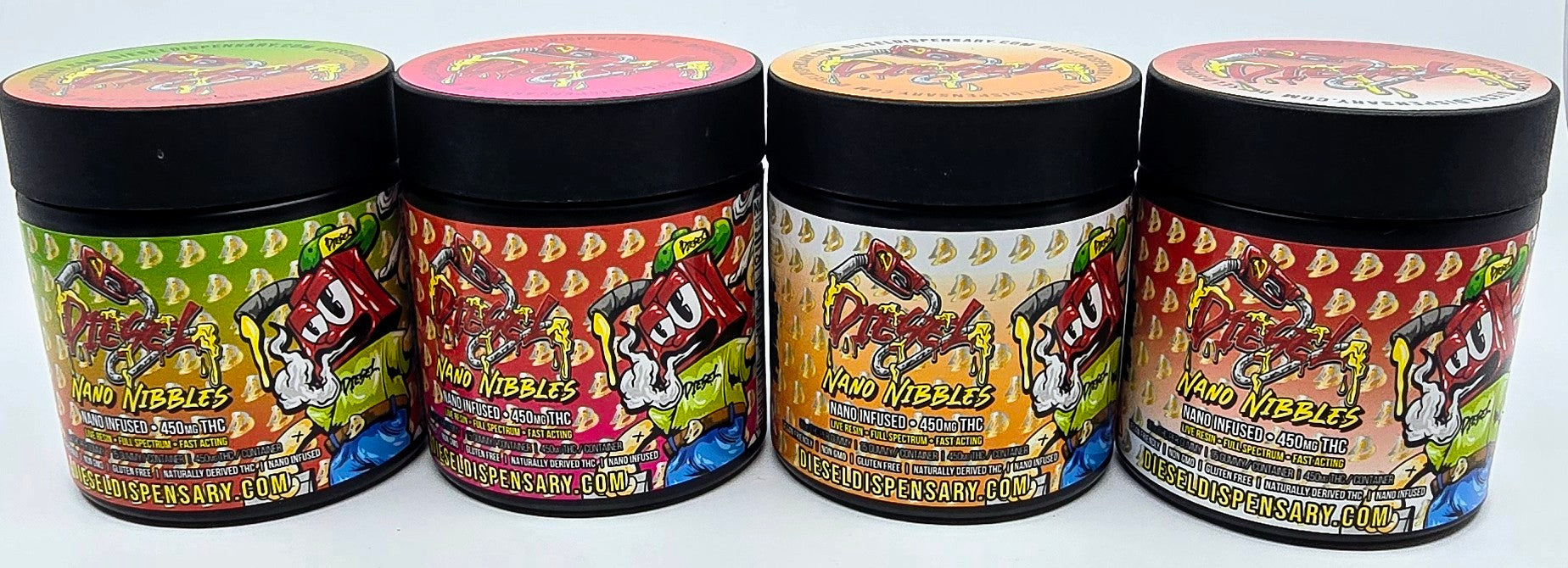 Nano Nibbles | Edibles | Live Resin x Nano Infused | 15 Gummy Jar