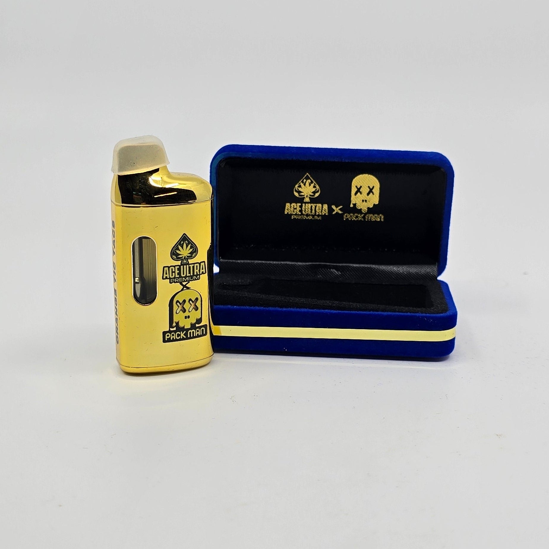 Ace Ultra x PackMan | Live Resin Sauce | 2g Disposable | Vape Cart
