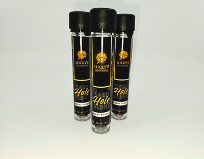 Hash Hole | Hash Donut Hole & Kief Infused | 3g Blunt Preroll