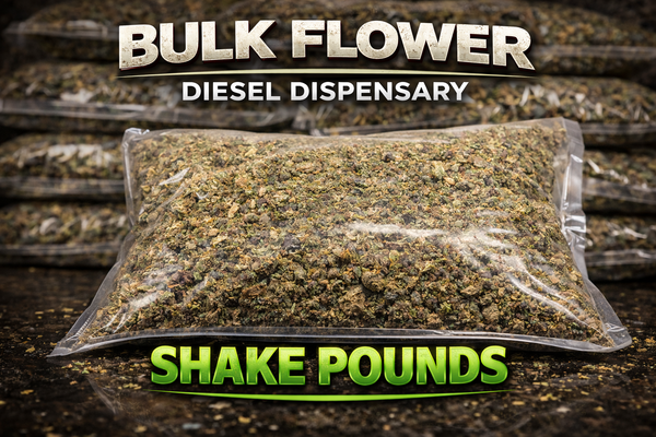 SHAKE | BULK FLOWER | SHAKE POUND | BUD-TENDER'S CHOICE STRAIN
