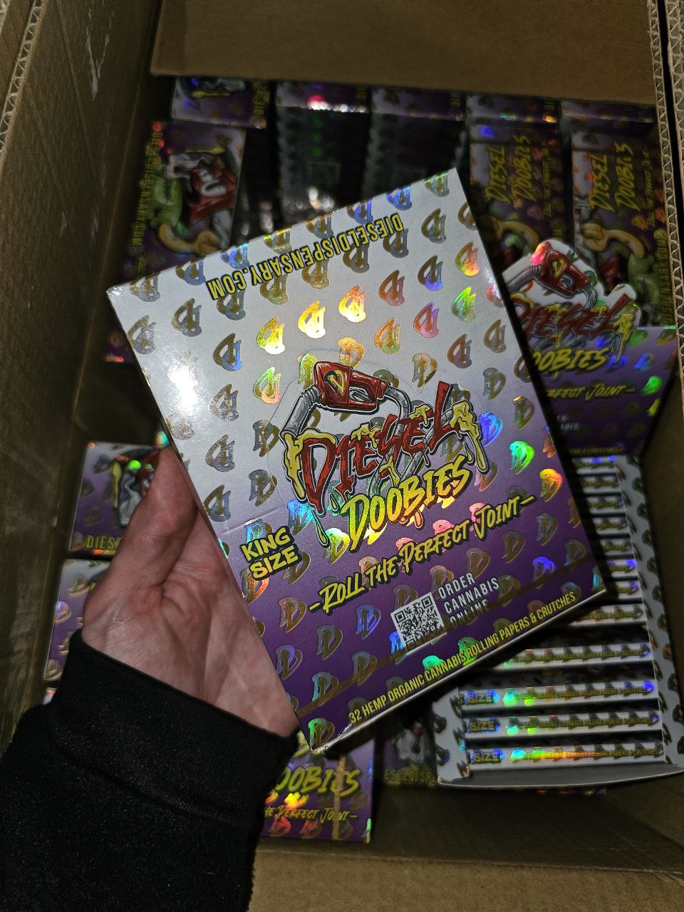 Diesel Doobies | Rolling Papers w/ Fliters | King Size image 4