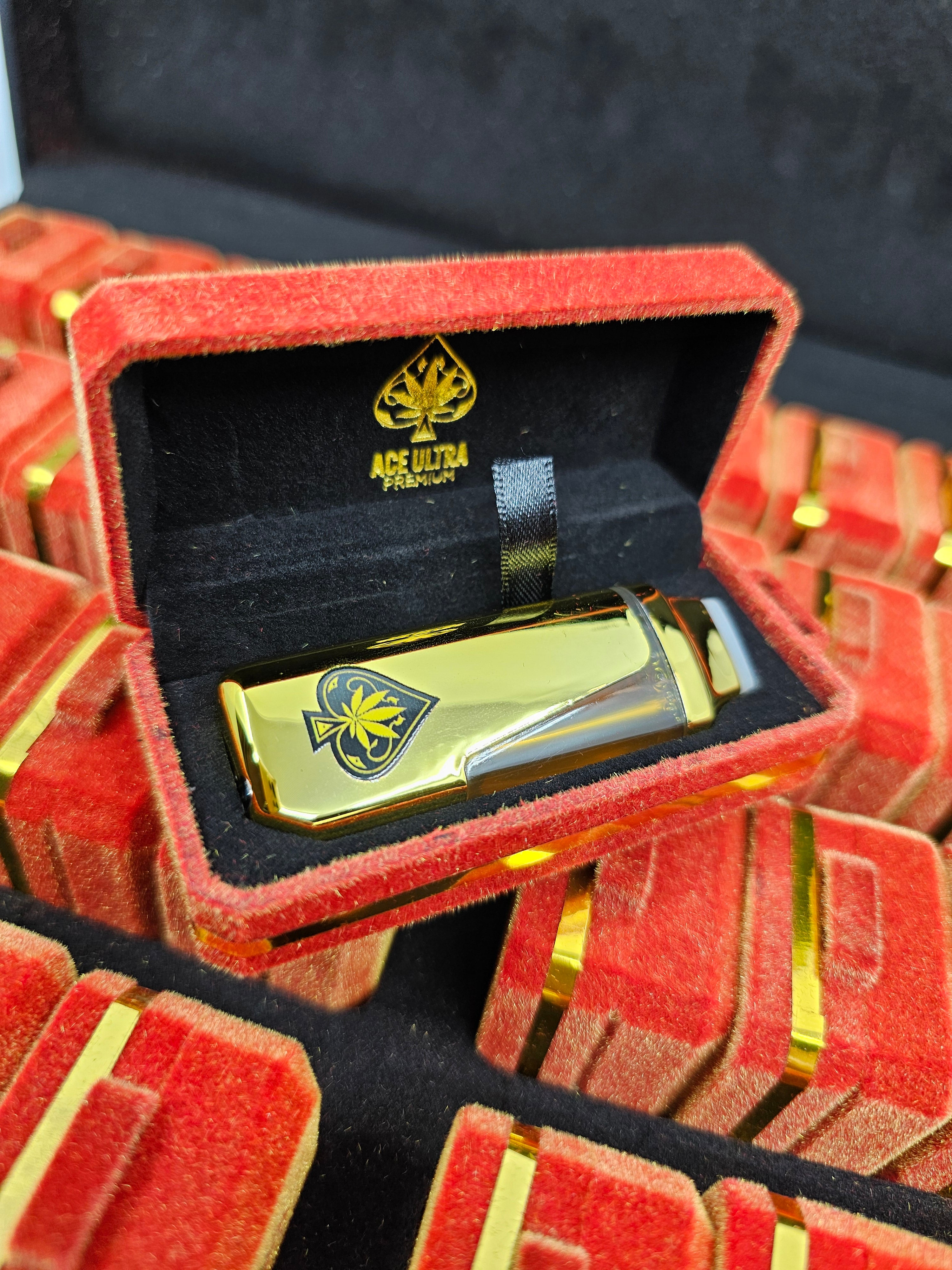 Ace Ultra | Black Edition | Live Resin Sauce | 2g Disposable | Vape Cart