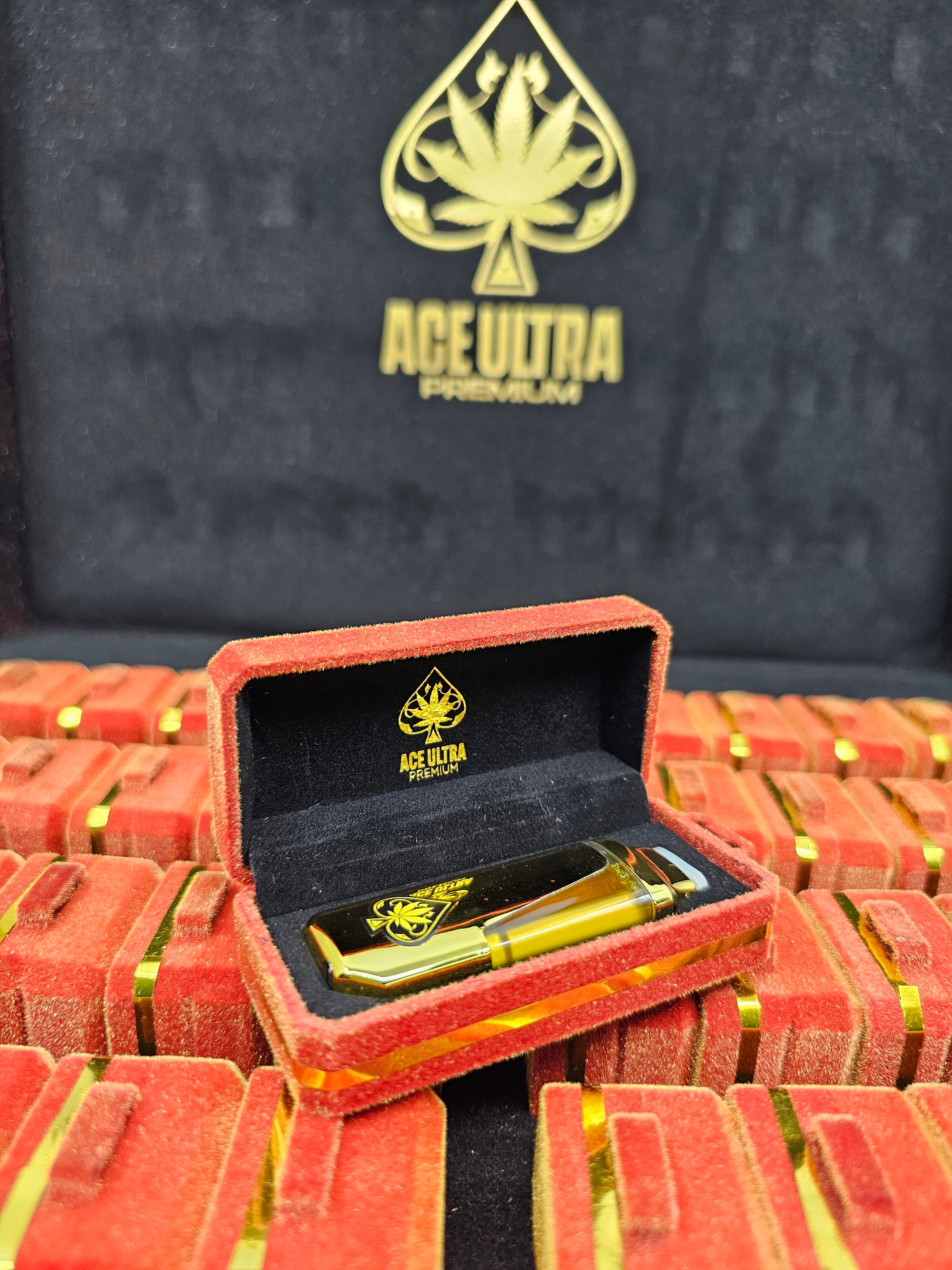 Ace Ultra | Black Edition | Live Resin Sauce | 2g Disposable | Vape Cart