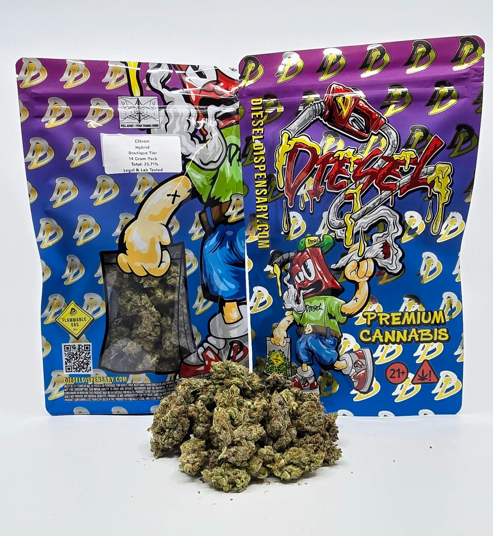 Citron | Boutique Tier | Flower | 14 Gram Pack
