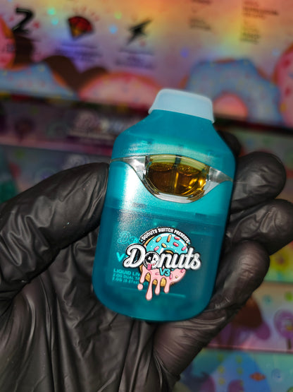 Donut Switch | Dual Strain | Live Resin | 2g Disposable | Vape Cart | ON SALE