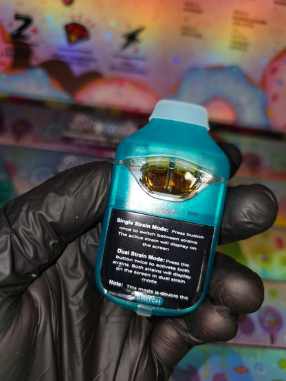 Donut Switch | Dual Strain | Live Resin | 2g Disposable | Vape Cart | ON SALE