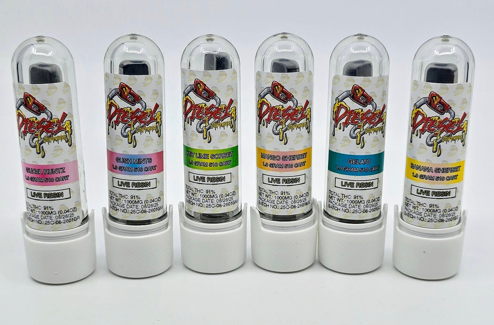 Diesel Refuel | Live Resin | 1 Gram | 510 Thread | Vape Carts
