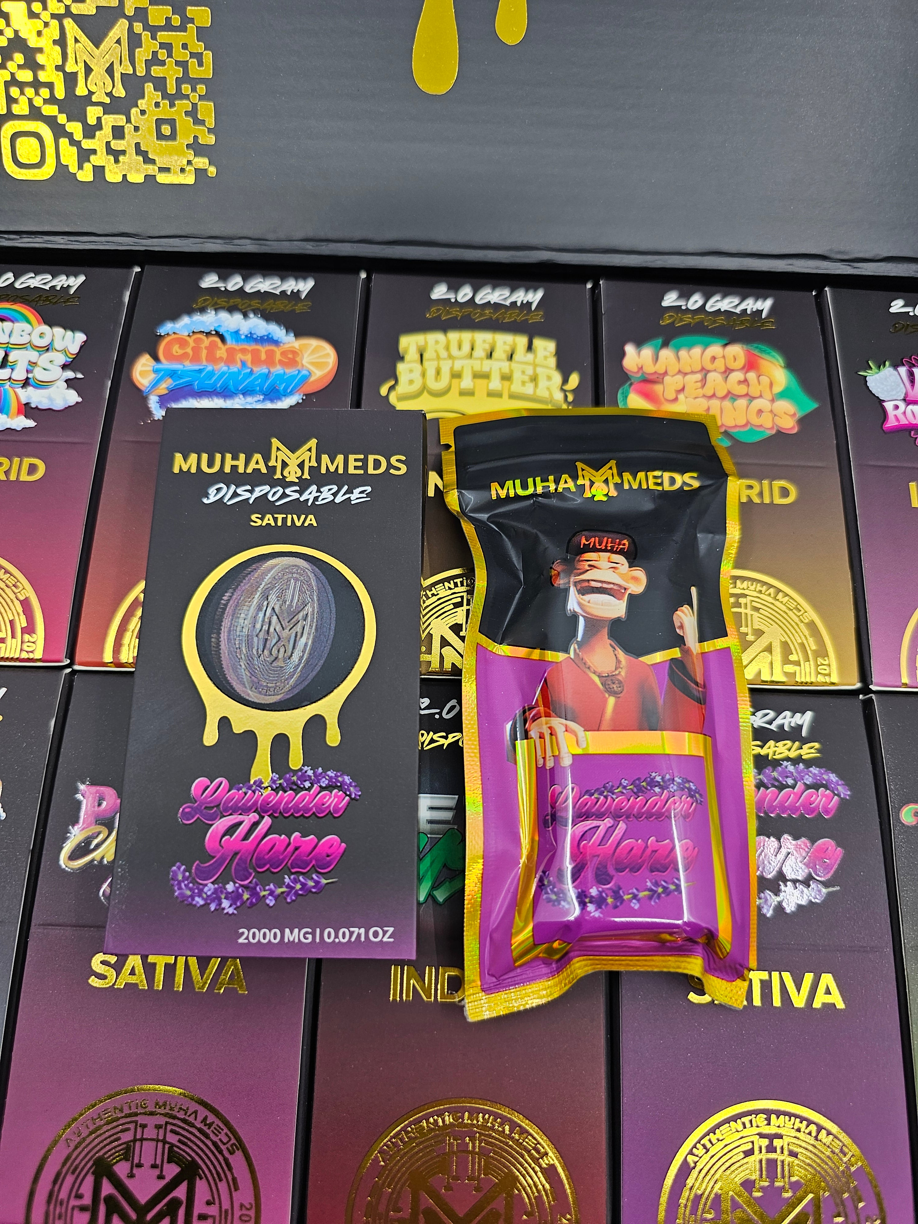Muha Meds | 2g Disposable | Live Resin | Vape Cart