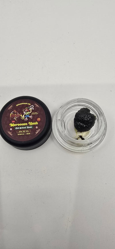 Afghan & Moroccan | Old School Hash | Solventless | 2g Jars