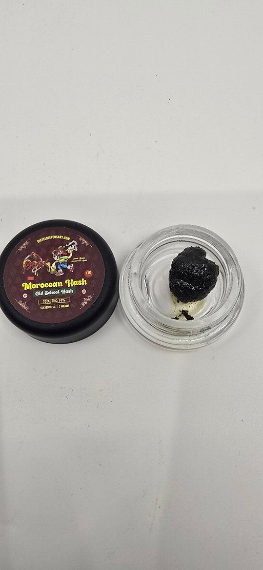 Afghan & Moroccan | Old School Hash | Solventless | 2g Jars