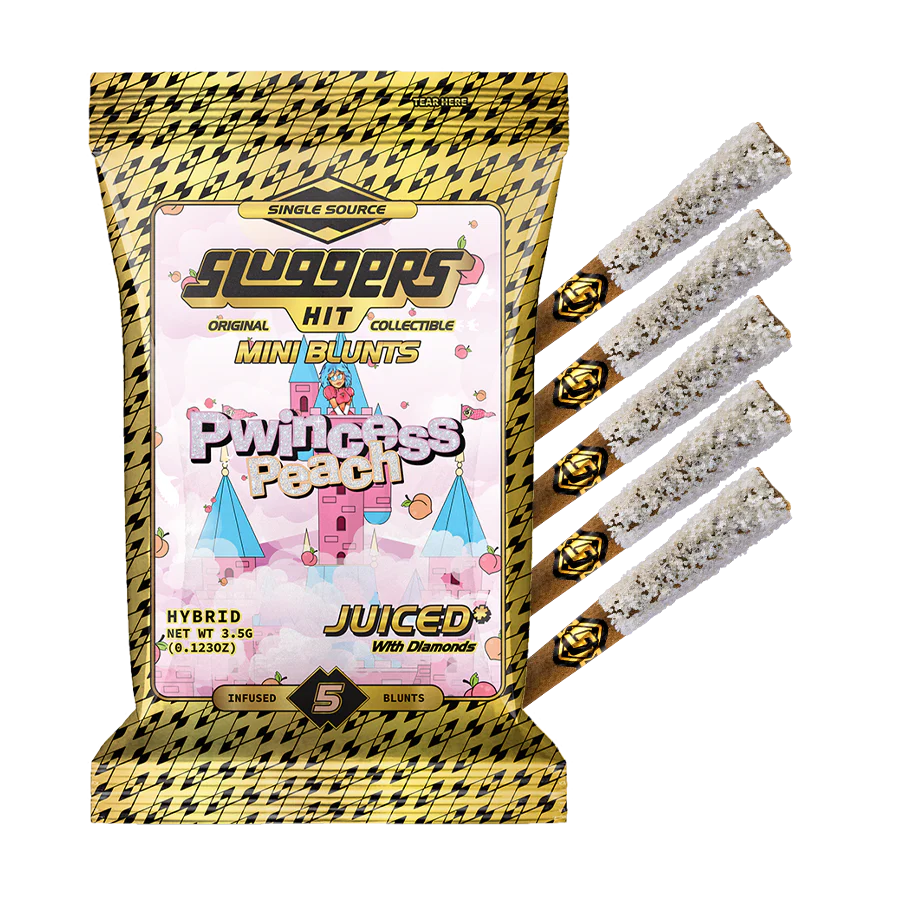 Pwincess Peach | SLUGGERS | Infused Mini Blunts | Preroll Pack