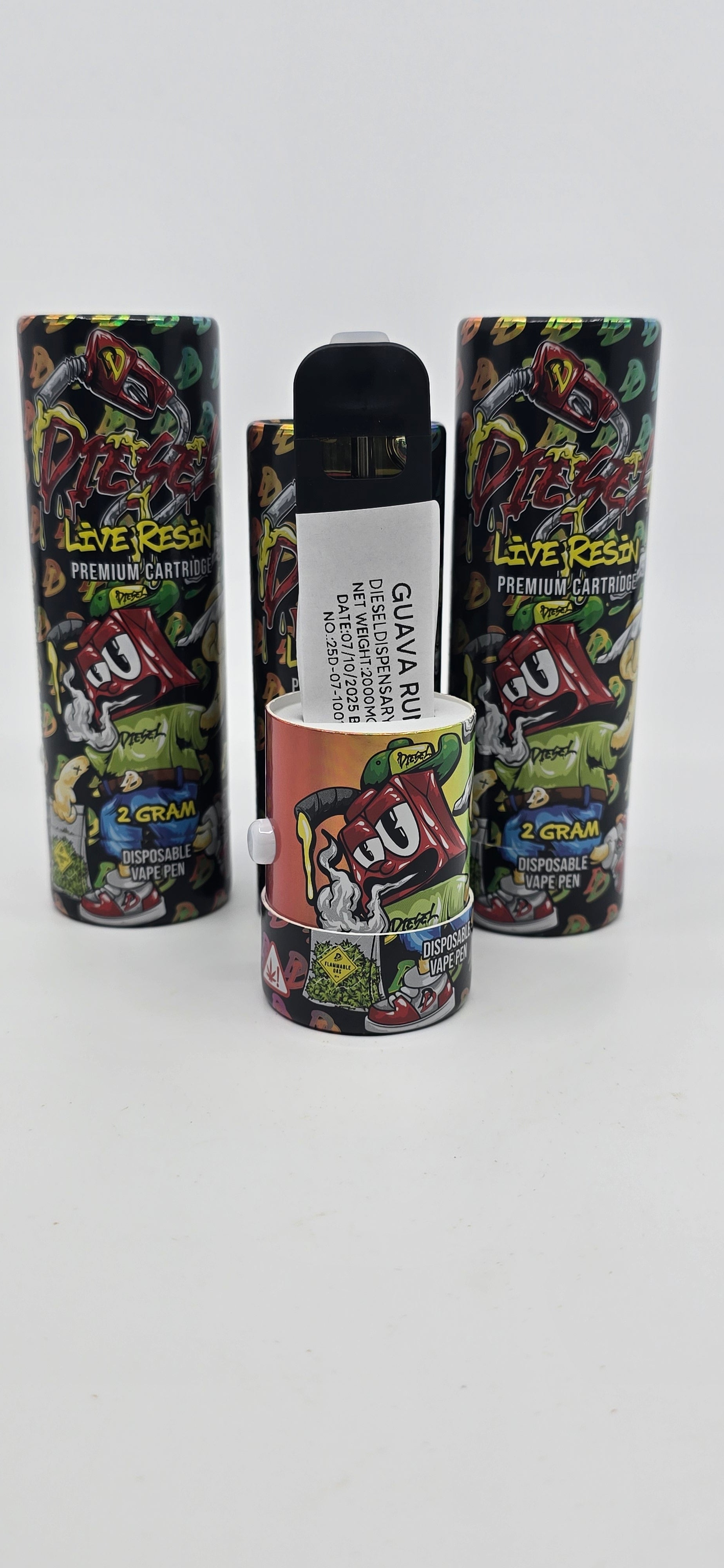 Diesel's Remedy | 2g Live Resin Disposable | Vape Carts
