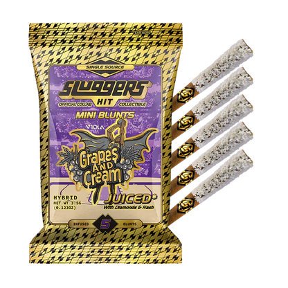 Grapes n Cream | SLUGGERS | MINI BLUNTS | Infused Blunts Pack