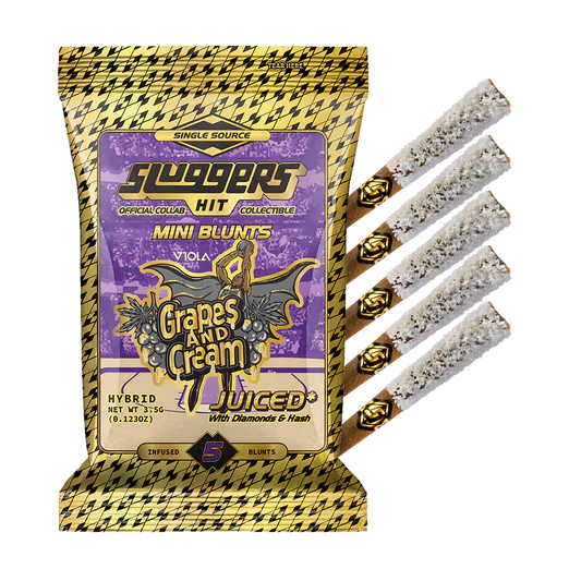 Grapes n Cream | SLUGGERS | MINI BLUNTS | Infused Blunts Pack