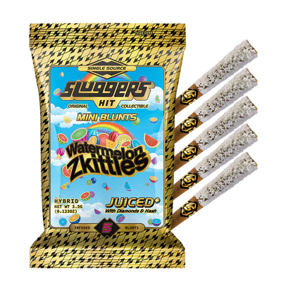 Watermelon Zkittles | SLUGGERS | MINI BLUNTS | Infused Blunts Pack