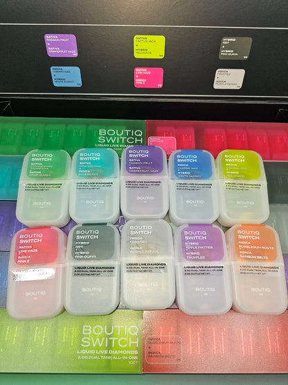 Boutiq Switch | 2 Grams - Live Resin Disposable | Vape Carts