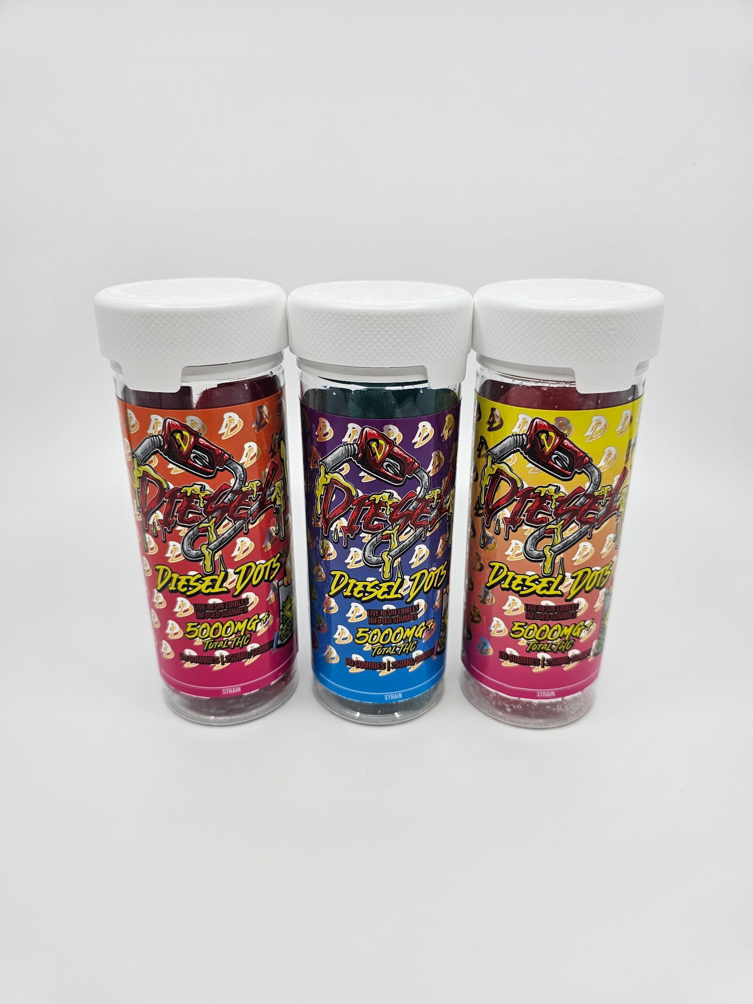 Diesel Dots | 5000mg+ | THC Edibles