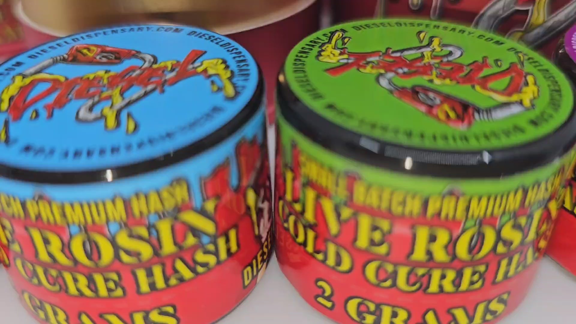 90u - 120u | Live Rosin Hash | Cold Cure
