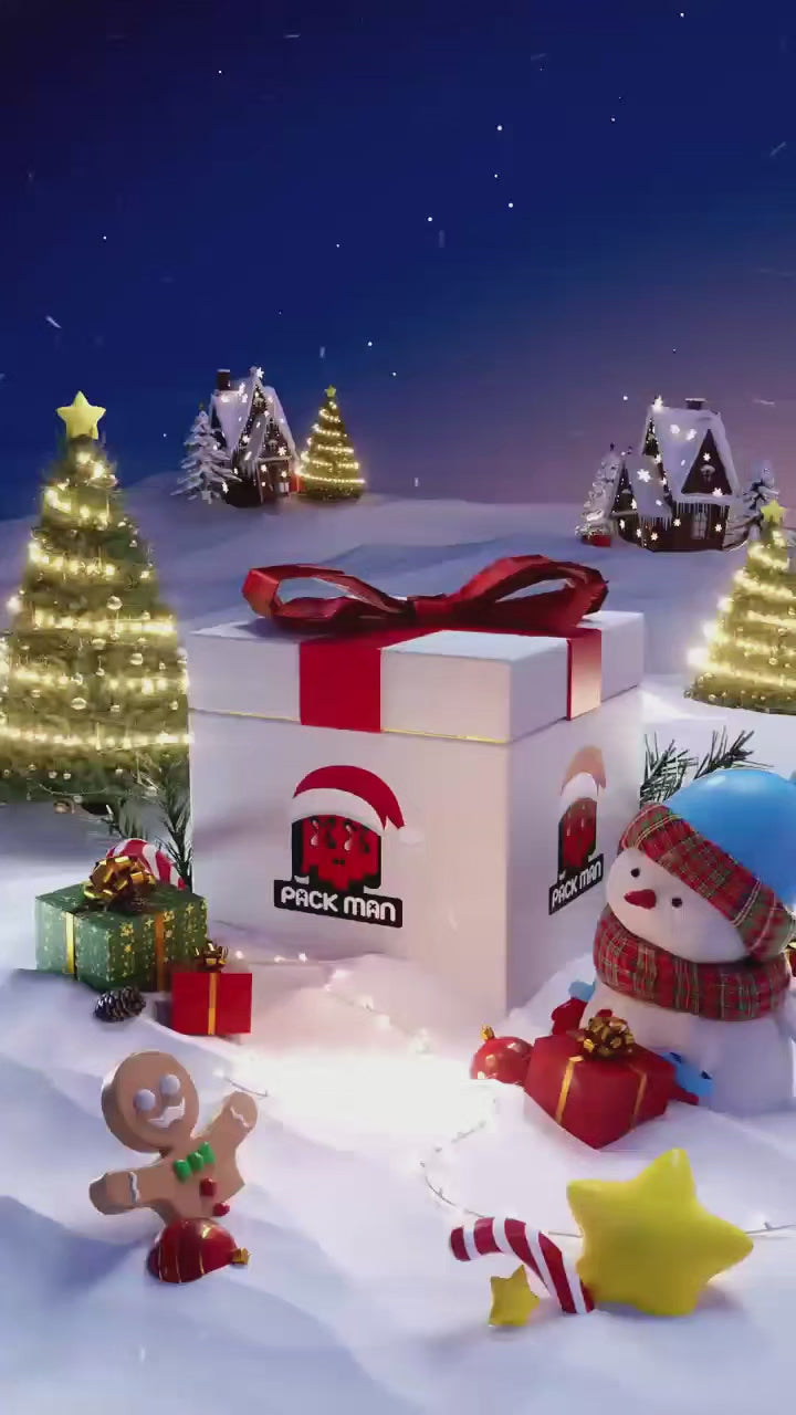 PackMan | Live Resin x Diamond | 2g Disposable | Vape Cart | Christmas Limited Edition