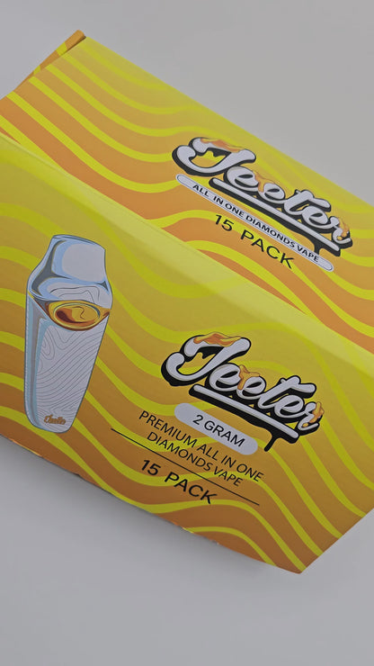 Jeeter | Live Resin x Diamonds | 2g Disposable | Vape Cart