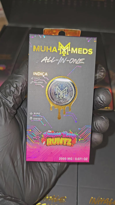 Muha Meds | All In One | Live Resin | 2g Disposable | Vape Cart
