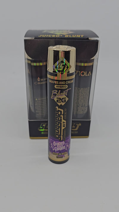 Grapes n Cream | SLUGGERS | Infused PreRoll 2g Blunt