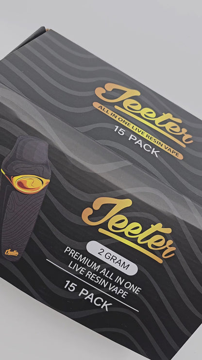 Jeeter | Live Resin x Diamonds | 2g Disposable | Vape Cart