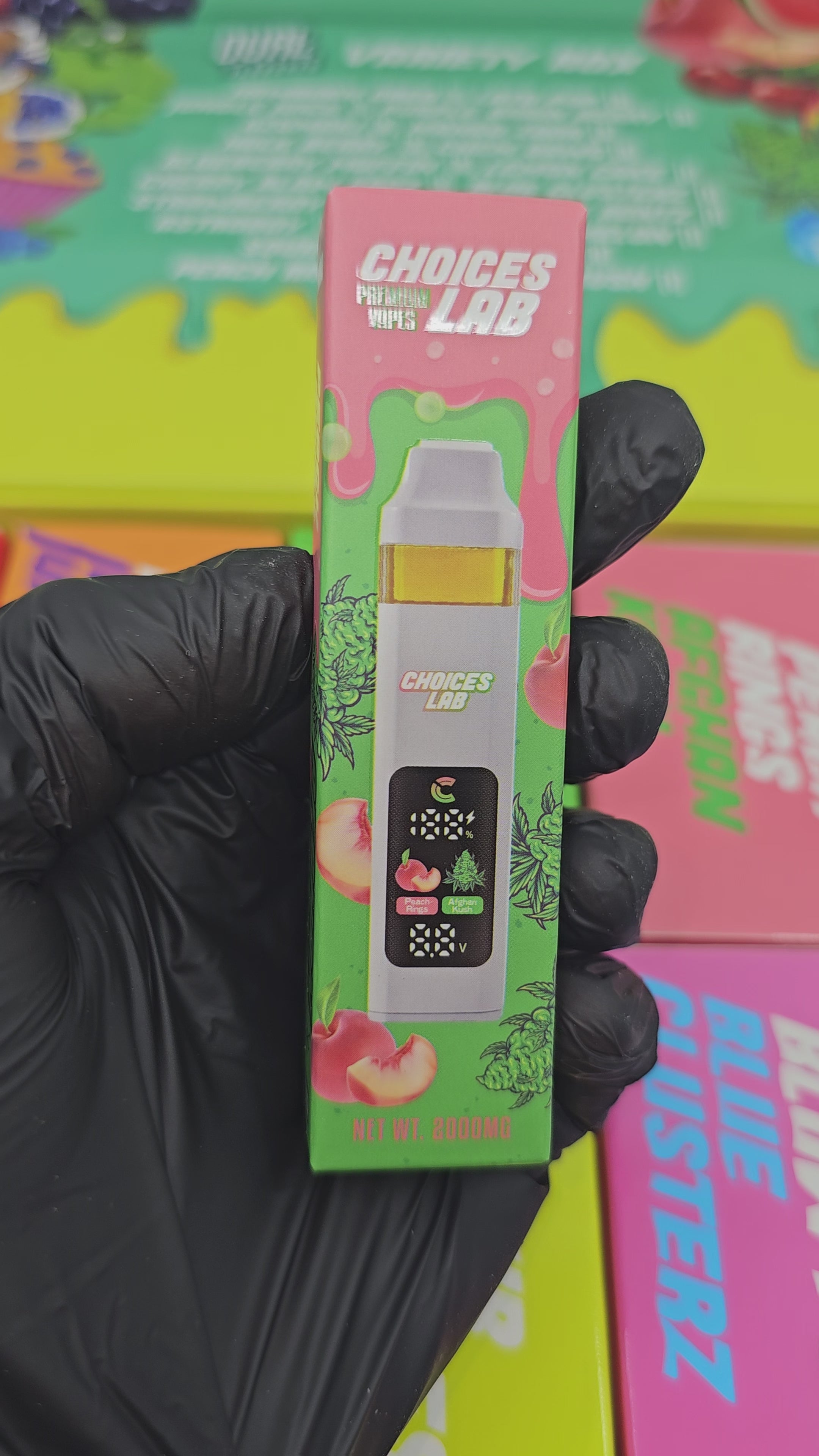Choice Labs | Dual Strain | Live Resin | 2g Disposable | Vape Cart
