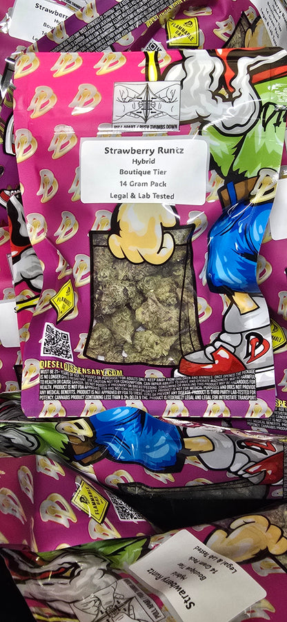 Strawberry Runtz | Boutique Exotics | Flower | MEMBERS ONLY DEAL
