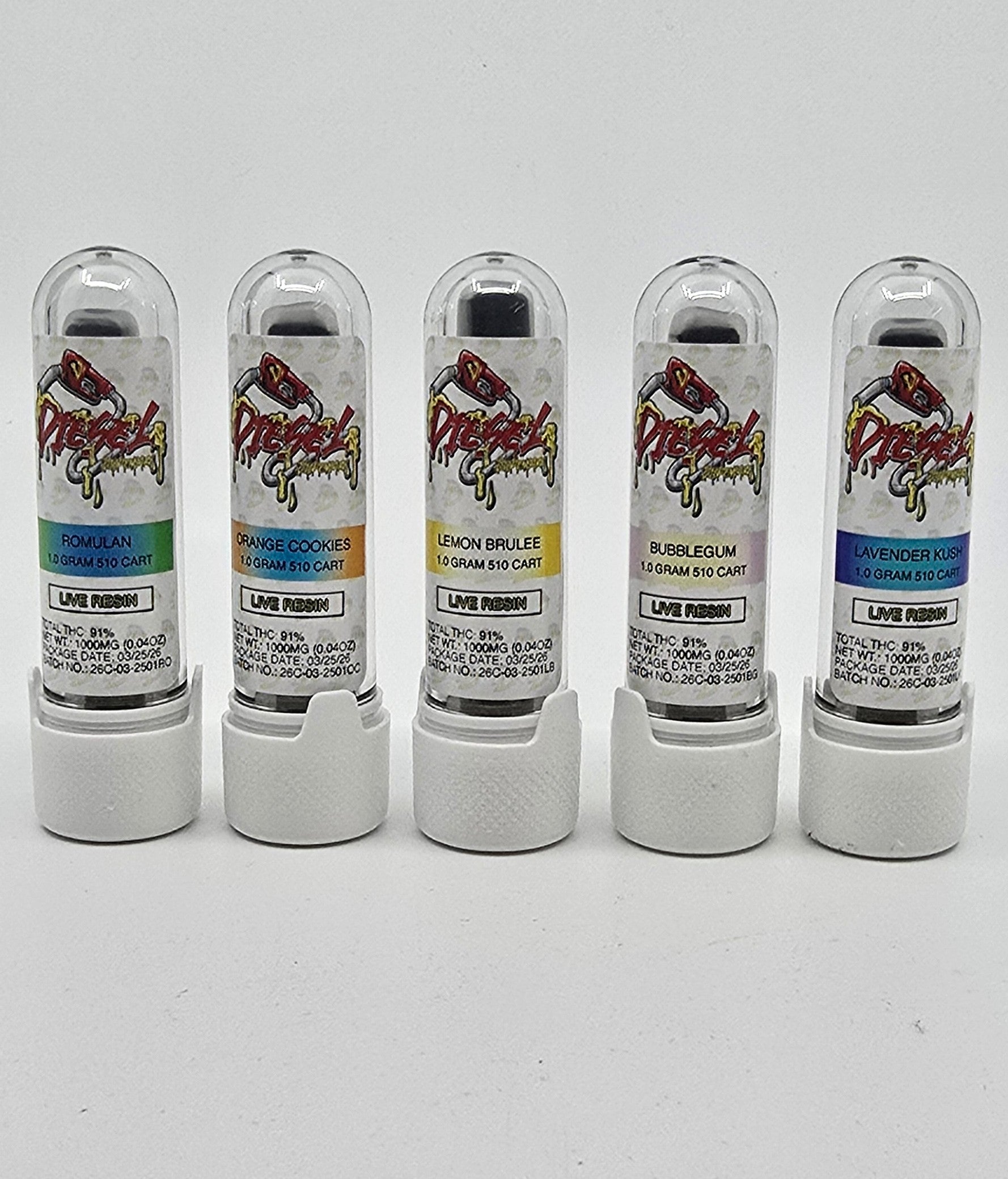 Diesel Refuel | Live Resin | 1 Gram | 510 Thread | Vape Carts