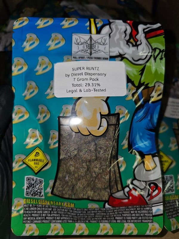 Super Runtz | 7g Packs by Diesel | First Cut Exclusive - Image 2